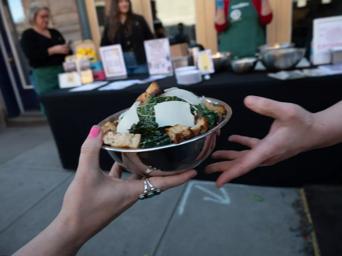 Making burrata with Caputo Brothers Creamery