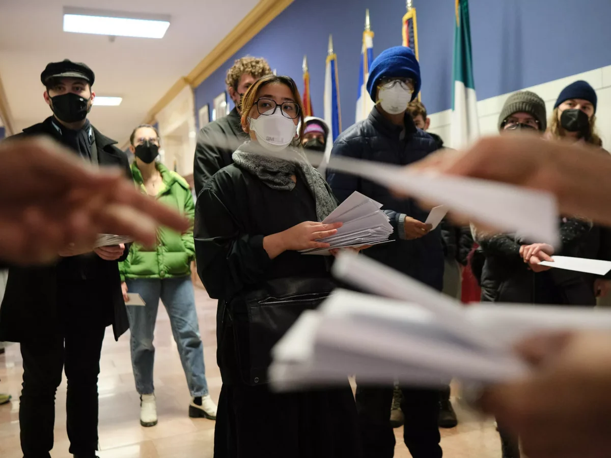What happens to the unhoused after a tent sweep? Surprise protest at Mayor Gainey’s office highlights the uncertainty
