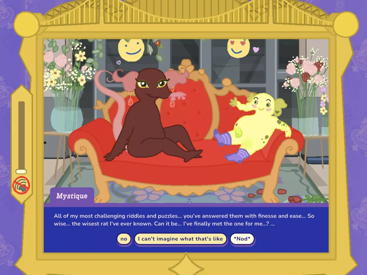 Find rodent love with The Ratchelor dating simulator