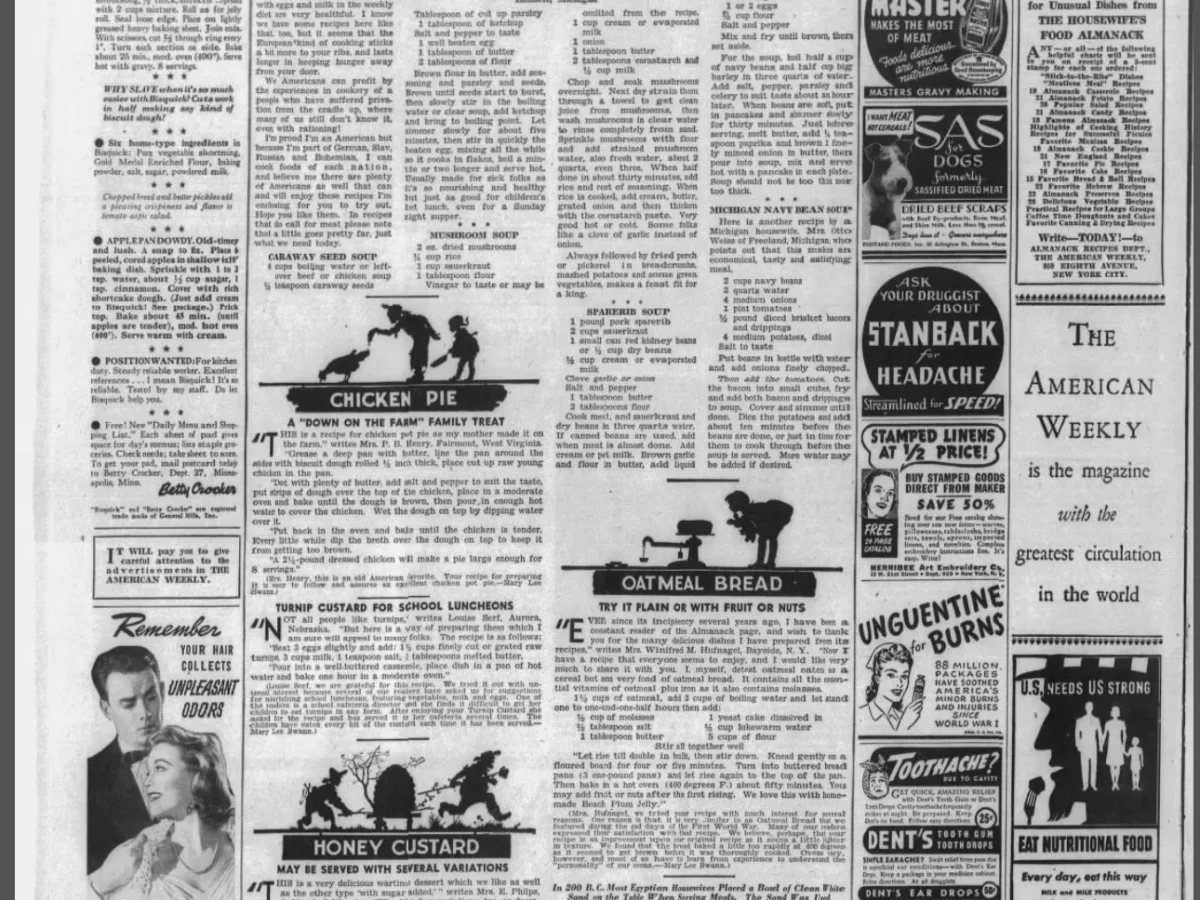 Yinzer Yums of Yesteryear: WWII oatmeal bread