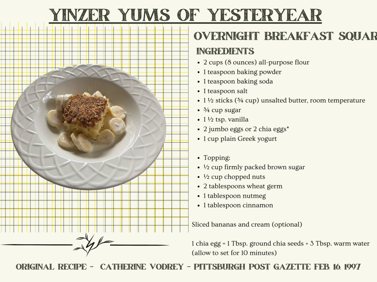 Yinzer Yums of Yesteryear: Overnight breakfast squares