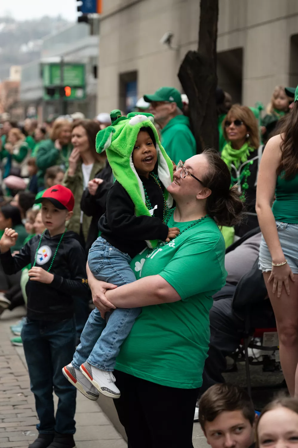 Thousands flock Downtown for 2025 St. Patrick's Day Parade - Pittsburgh ...
