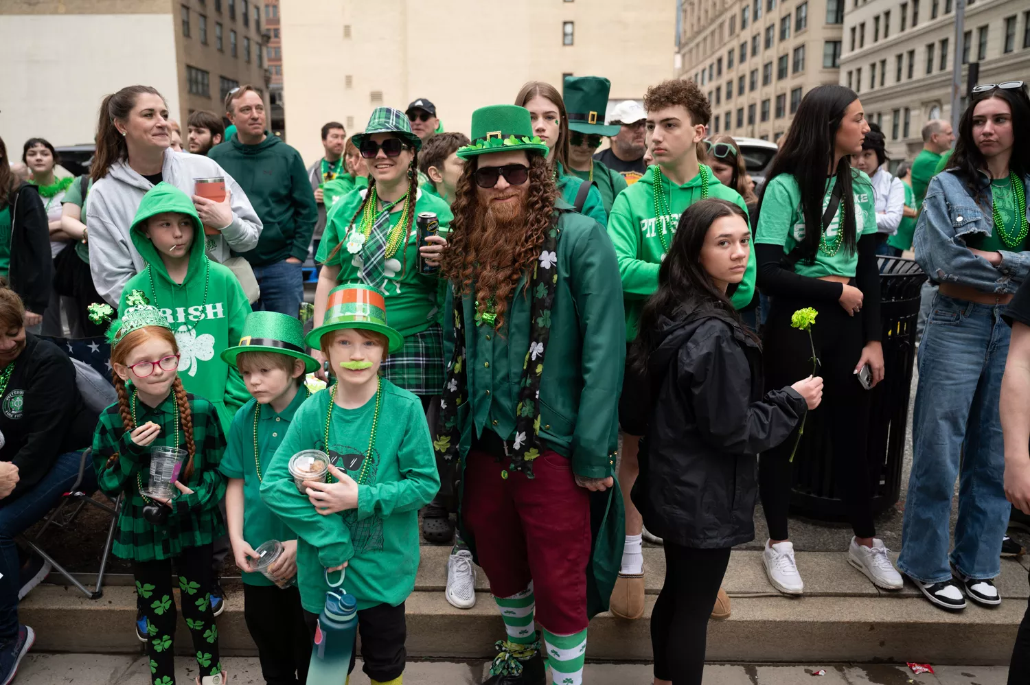 Thousands flock Downtown for 2025 St. Patrick's Day Parade - Pittsburgh ...