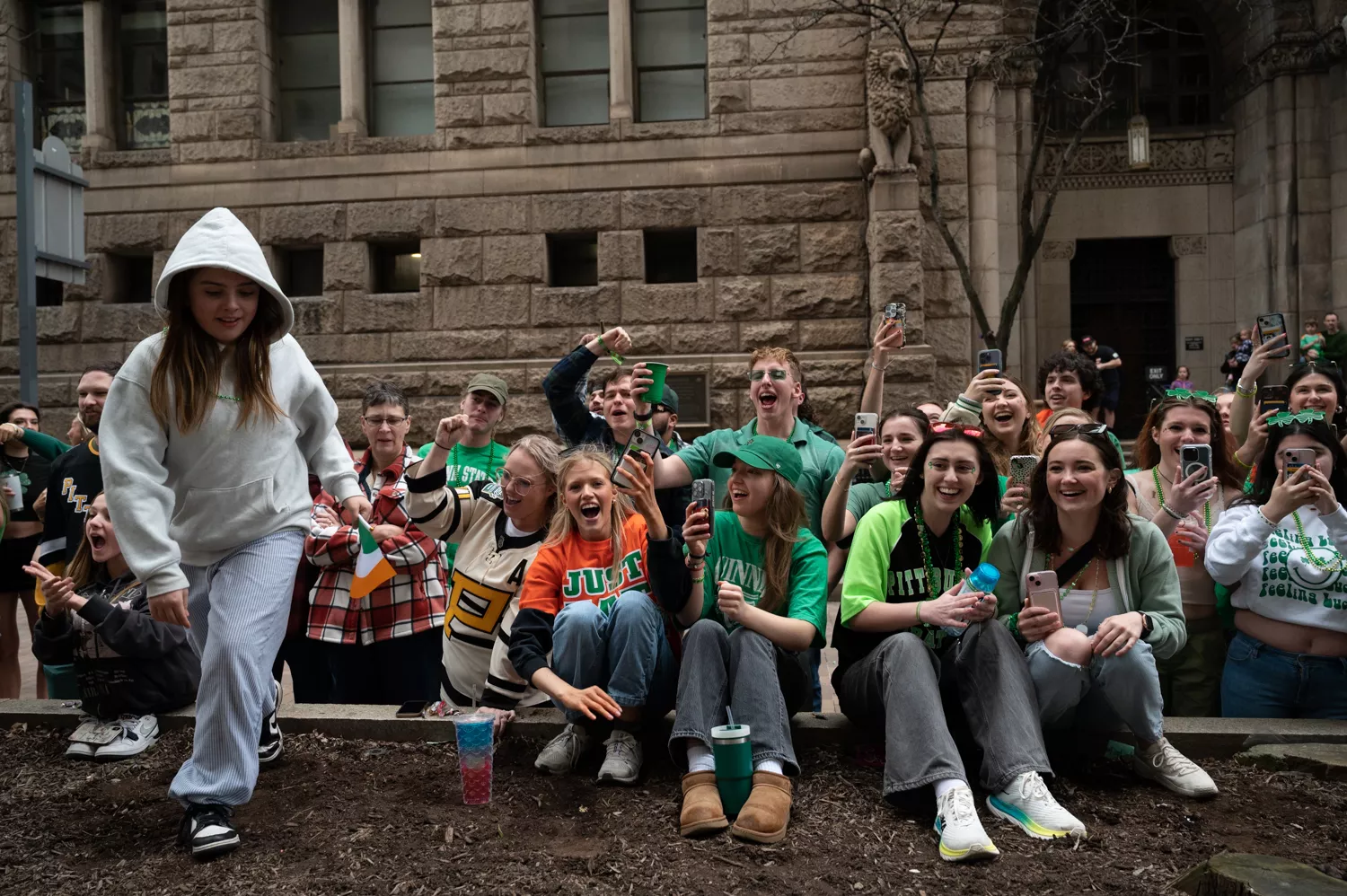 Thousands flock Downtown for 2025 St. Patrick's Day Parade - Pittsburgh ...