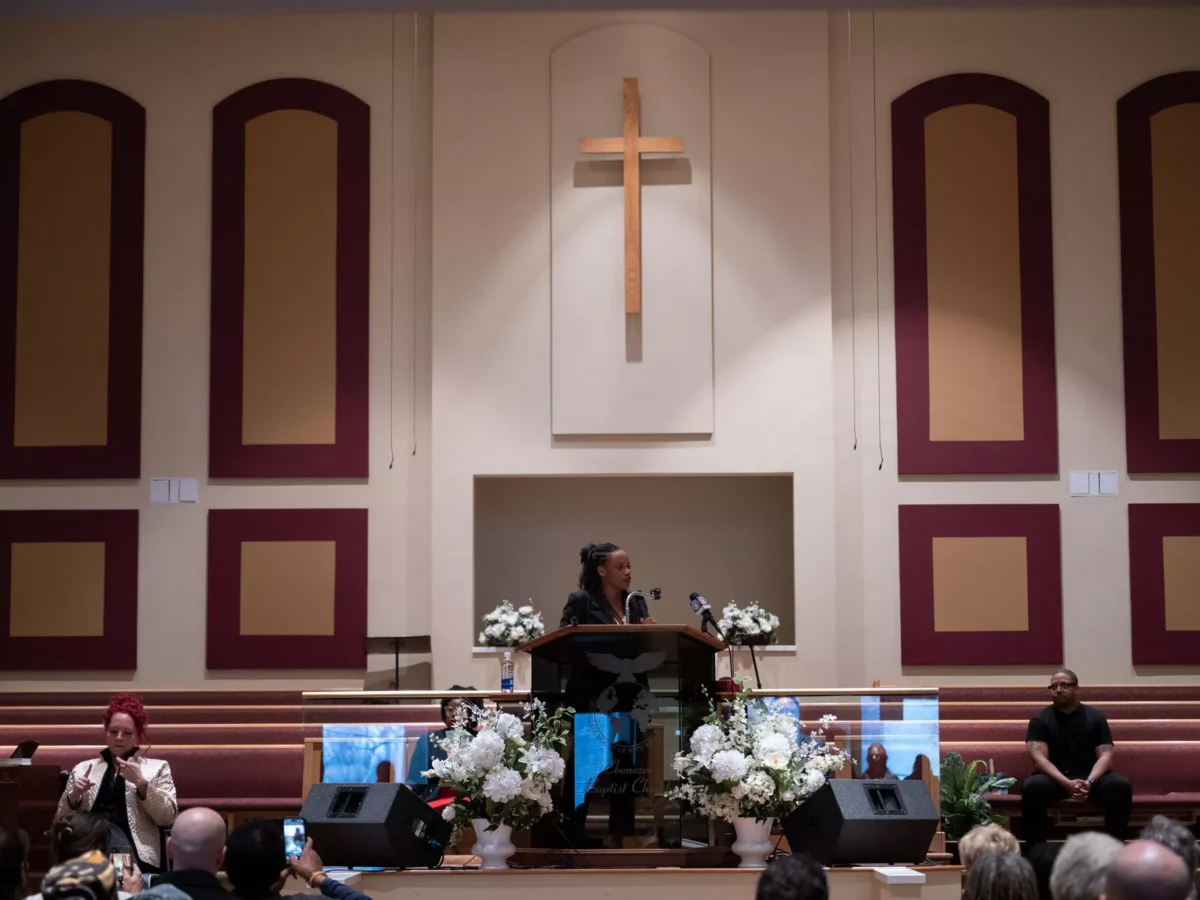 Summer Lee gets a loud reception for criticism of DOGE and Democrats at town hall