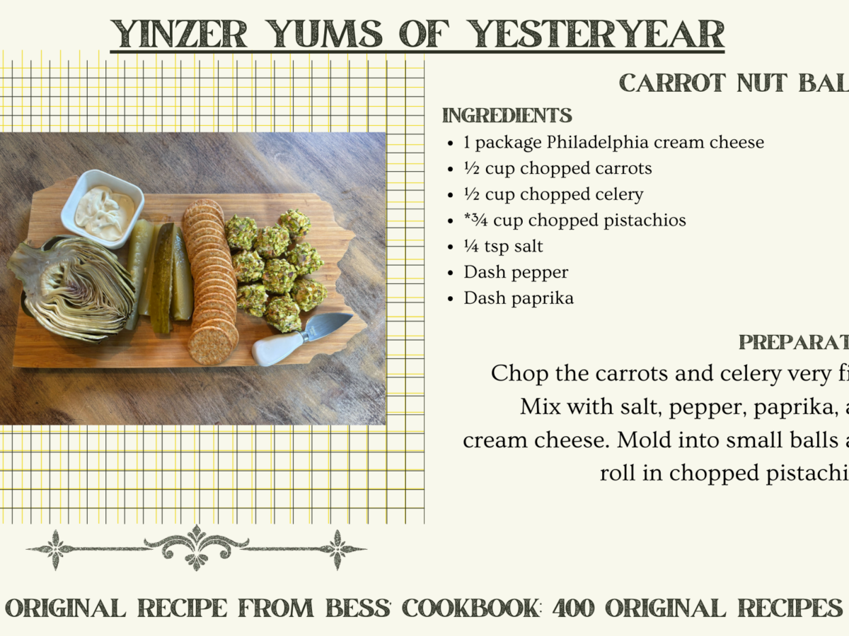 Yinzer Yums of Yesteryear: Bessie Gant’s carrot nut balls
