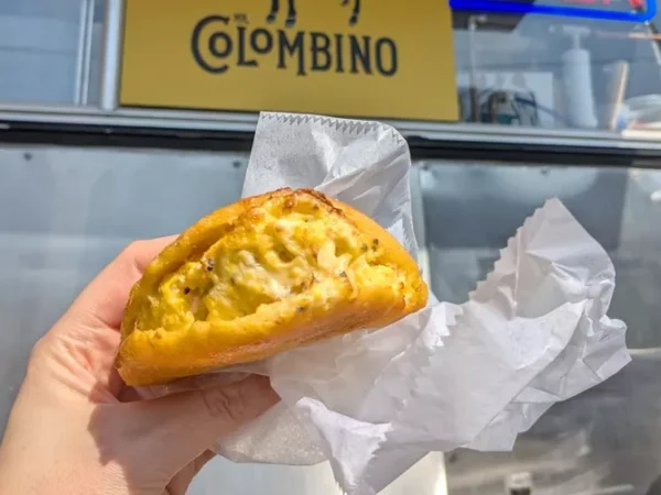 The all-day breakfast arepa at Mr. Colombino would heal me