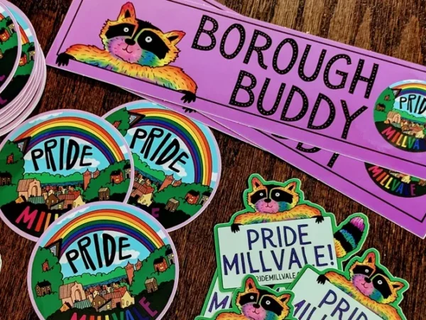 Pittsburgh Pride logos feature friendly forest creatures, reimagined rainbows, and more