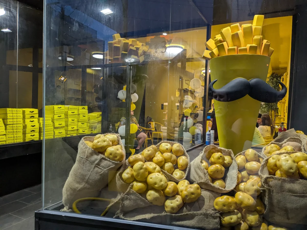 Mr. Friez kicks limp, greasy frites to the curb with a Belgian-style menu