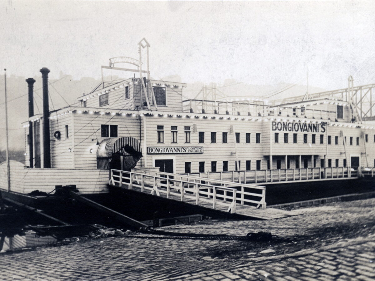Pittsburgh’s riverfronts once served as a bustling transport hub and seedy entertainment district