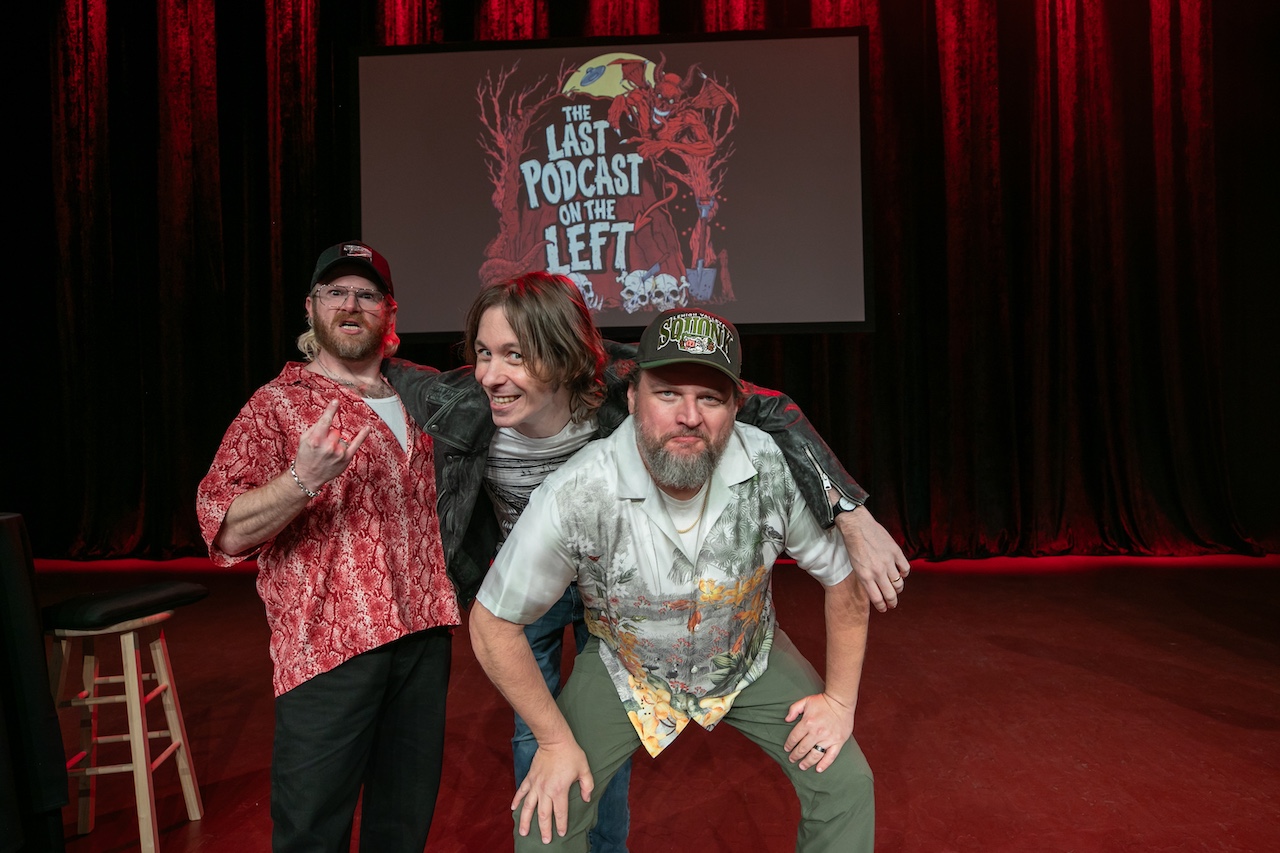 Behind the scenes of Last Podcast on the Left's