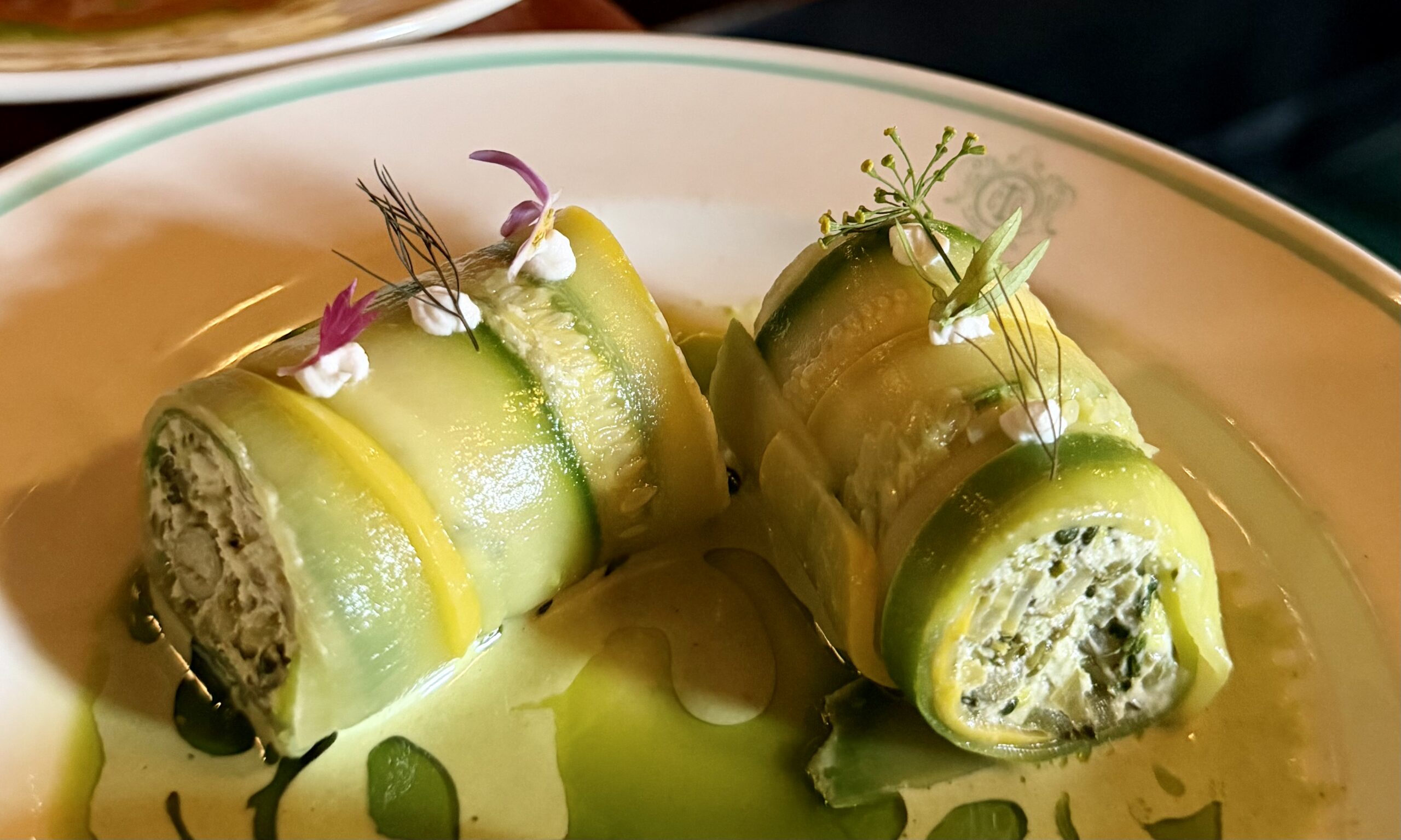 Tina's dinner service demands your full attention